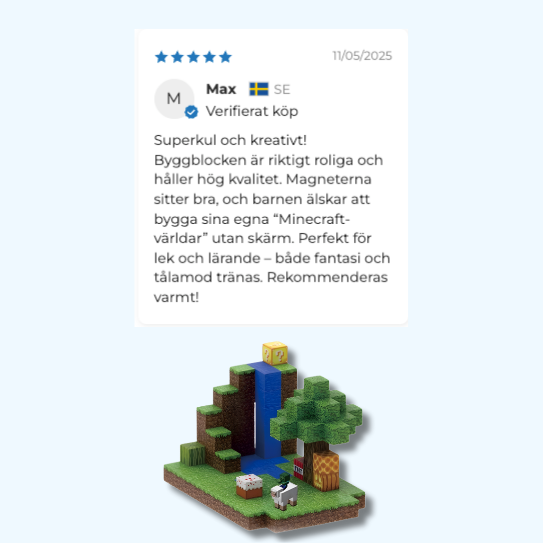 Magnetiska Byggblock