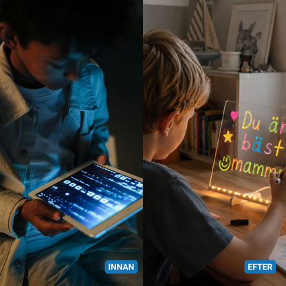 LED-ritplatta för barn