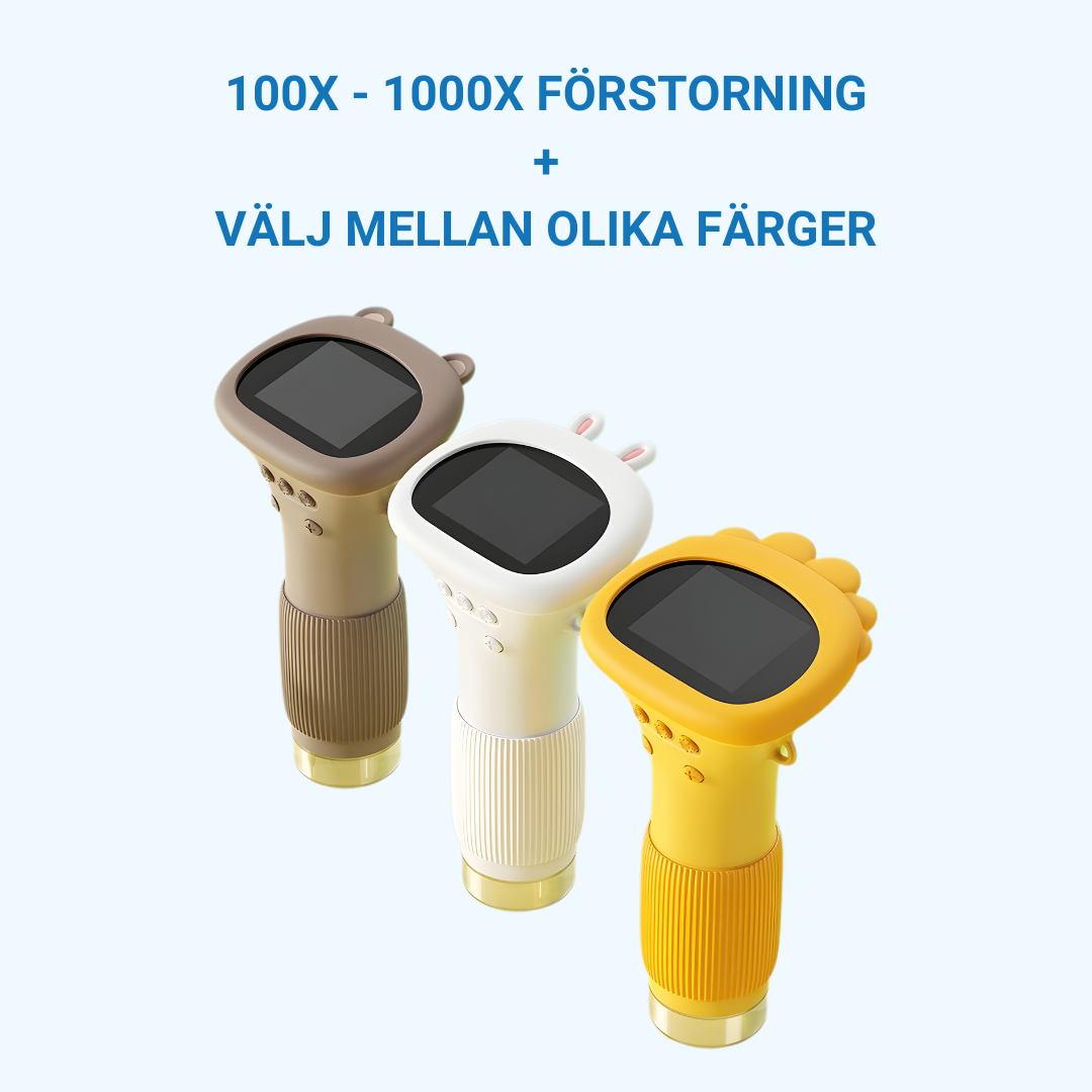 Fickmikroskop för barn